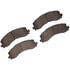 1551-2428-00 by DYNAMIC FRICTION COMPANY - 5000 Advanced Brake Pads - Semi Metallic