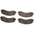 1551-2428-00 by DYNAMIC FRICTION COMPANY - 5000 Advanced Brake Pads - Semi Metallic