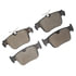 1551-2433-00 by DYNAMIC FRICTION COMPANY - 5000 Advanced Brake Pads - Ceramic