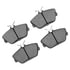 1552-0598-00 by DYNAMIC FRICTION COMPANY - 5000 Advanced Brake Pads - Ceramic