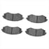 1552-0700-00 by DYNAMIC FRICTION COMPANY - 5000 Advanced Brake Pads - Semi Metallic