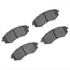 1552-0700-00 by DYNAMIC FRICTION COMPANY - 5000 Advanced Brake Pads - Semi Metallic