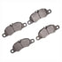 1552-1389-00 by DYNAMIC FRICTION COMPANY - 5000 Advanced Brake Pads - Low Metallic