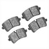 1552-1547-00 by DYNAMIC FRICTION COMPANY - 5000 Advanced Brake Pads - Ceramic