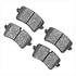 1552-1547-00 by DYNAMIC FRICTION COMPANY - 5000 Advanced Brake Pads - Ceramic