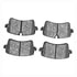 1552-1547-00 by DYNAMIC FRICTION COMPANY - 5000 Advanced Brake Pads - Ceramic