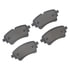 1552-2364-00 by DYNAMIC FRICTION COMPANY - 5000 Advanced Brake Pads - Low Metallic