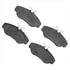 1600-0676-00 by DYNAMIC FRICTION COMPANY - 5000 Euro Ceramic Brake Pads