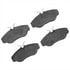 1600-0676-00 by DYNAMIC FRICTION COMPANY - 5000 Euro Ceramic Brake Pads