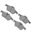 1600-0939-00 by DYNAMIC FRICTION COMPANY - 5000 Euro Ceramic Brake Pads