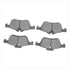 1600-0939-00 by DYNAMIC FRICTION COMPANY - 5000 Euro Ceramic Brake Pads