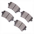 1600-1018-00 by DYNAMIC FRICTION COMPANY - 5000 Euro Ceramic Brake Pads