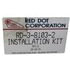 RD-3-8103-2 by RED DOT - INSTALLATION KIT