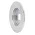 631-52003L by DYNAMIC FRICTION COMPANY - Brake Rotor - Drilled and Slotted - Silver