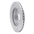 631-54004R by DYNAMIC FRICTION COMPANY - Brake Rotor - Drilled and Slotted - Silver