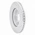 63114000L by DYNAMIC FRICTION COMPANY - Brake Rotor - Drilled and Slotted - Silver