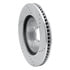 63139027L by DYNAMIC FRICTION COMPANY - Brake Rotor - Drilled and Slotted - Silver