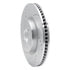 63139027L by DYNAMIC FRICTION COMPANY - Brake Rotor - Drilled and Slotted - Silver