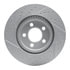 830-13043R by DYNAMIC FRICTION COMPANY - Geoperformance Rotor - Drilled and Slotted