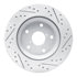 830-13046L by DYNAMIC FRICTION COMPANY - Geoperformance Rotor - Drilled and Slotted