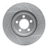 830-20038L by DYNAMIC FRICTION COMPANY - Geoperformance Rotor - Drilled and Slotted