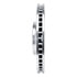 63173083L by DYNAMIC FRICTION COMPANY - Brake Rotor - Drilled and Slotted - Silver