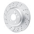 830-31169D by DYNAMIC FRICTION COMPANY - Geoperformance Rotor - Drilled and Slotted