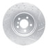 830-31169D by DYNAMIC FRICTION COMPANY - Geoperformance Rotor - Drilled and Slotted