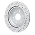 830-47081R by DYNAMIC FRICTION COMPANY - Geoperformance Rotor - Drilled and Slotted