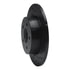 633-31136R by DYNAMIC FRICTION COMPANY - Brake Rotor - Drilled and Slotted - Black