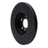 633-32018L by DYNAMIC FRICTION COMPANY - Brake Rotor - Drilled and Slotted - Black