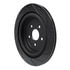 633-75042L by DYNAMIC FRICTION COMPANY - Brake Rotor - Drilled and Slotted - Black