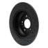 63321041L by DYNAMIC FRICTION COMPANY - Brake Rotor - Drilled and Slotted - Black