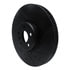 63331131D by DYNAMIC FRICTION COMPANY - Brake Rotor - Drilled and Slotted - Black