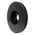 63331132D by DYNAMIC FRICTION COMPANY - Brake Rotor - Drilled and Slotted - Black