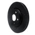 63376153L by DYNAMIC FRICTION COMPANY - Brake Rotor - Drilled and Slotted - Black