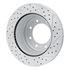 830-54227L by DYNAMIC FRICTION COMPANY - Geoperformance Rotor - Drilled and Slotted