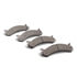 1551-0784-00 by DYNAMIC FRICTION COMPANY - 5000 Advanced Brake Pads - Ceramic