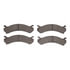 1551-0784-00 by DYNAMIC FRICTION COMPANY - 5000 Advanced Brake Pads - Ceramic