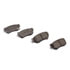 1551-0813-00 by DYNAMIC FRICTION COMPANY - 5000 Advanced Brake Pads - Ceramic