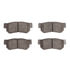 1551-0813-00 by DYNAMIC FRICTION COMPANY - 5000 Advanced Brake Pads - Ceramic