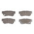 1551-0813-00 by DYNAMIC FRICTION COMPANY - 5000 Advanced Brake Pads - Ceramic