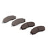 1551-0833-00 by DYNAMIC FRICTION COMPANY - 5000 Advanced Brake Pads - Ceramic