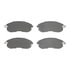 1551-0815-10 by DYNAMIC FRICTION COMPANY - 5000 Advanced Brake Pads - Ceramic