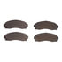 1551-0833-00 by DYNAMIC FRICTION COMPANY - 5000 Advanced Brake Pads - Ceramic