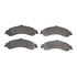 1551-0834-00 by DYNAMIC FRICTION COMPANY - 5000 Advanced Brake Pads - Ceramic