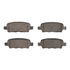 1551-0905-00 by DYNAMIC FRICTION COMPANY - 5000 Advanced Brake Pads - Ceramic