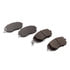 1551-0929-00 by DYNAMIC FRICTION COMPANY - 5000 Advanced Brake Pads - Ceramic