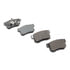 1551-1086-00 by DYNAMIC FRICTION COMPANY - 5000 Advanced Brake Pads - Ceramic