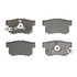 1551-1086-00 by DYNAMIC FRICTION COMPANY - 5000 Advanced Brake Pads - Ceramic